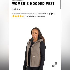 Like new carhartt vest!